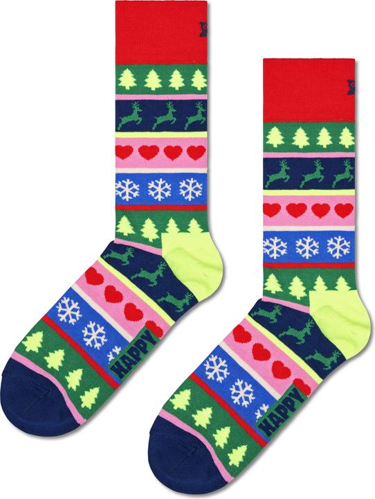 Actual product image Happy Socks Christmas Stripe (Single pack, 36 - 40)