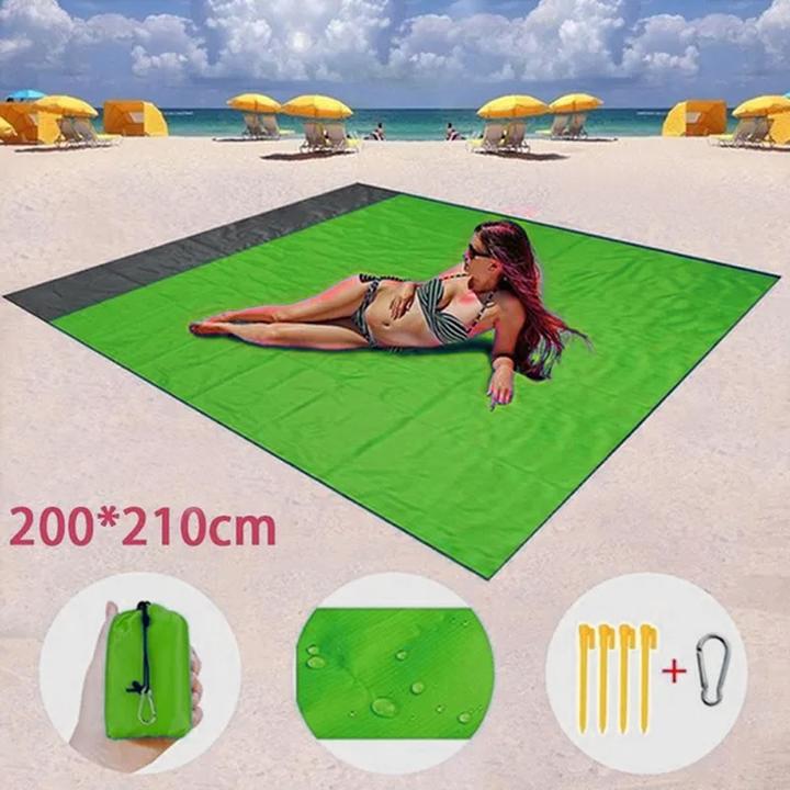 Immagine prodotto Splash & Fun Coperta impermeabile per esterni con borsa 200x210cm