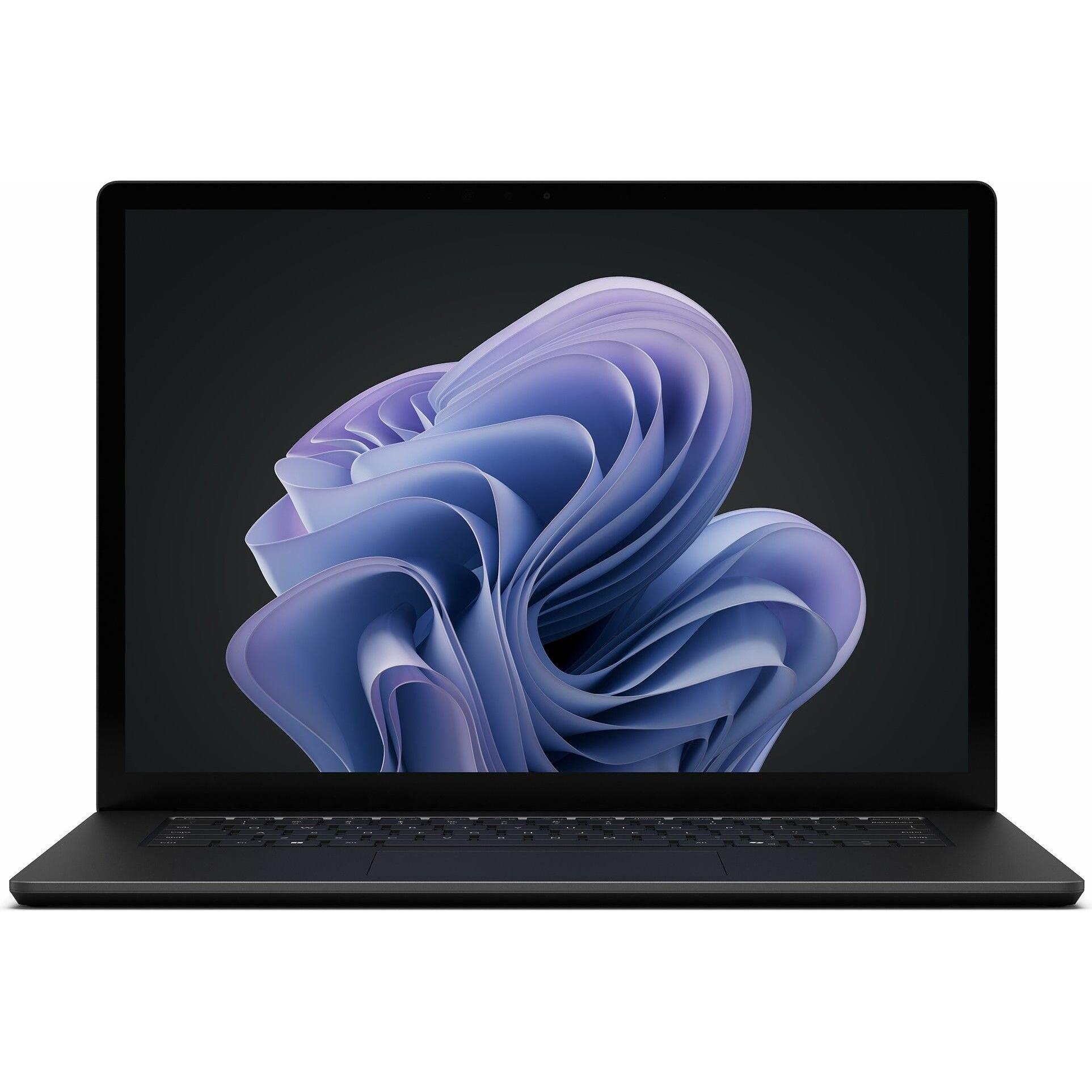 Microsoft Surface Laptop 6 for business (15", Intel Core Ultra 7 165H, 32 GB, 512 GB, DE), Notebook, Schwarz
