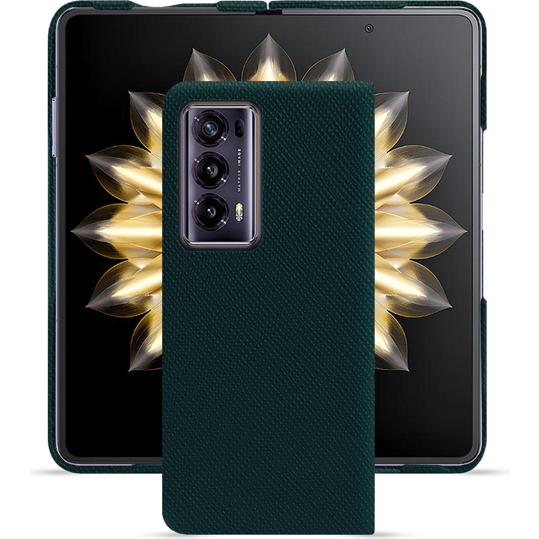 Noreve Honor Magic V2: cover in pelle (Honor Magic V2), Cover smartphone, Verde