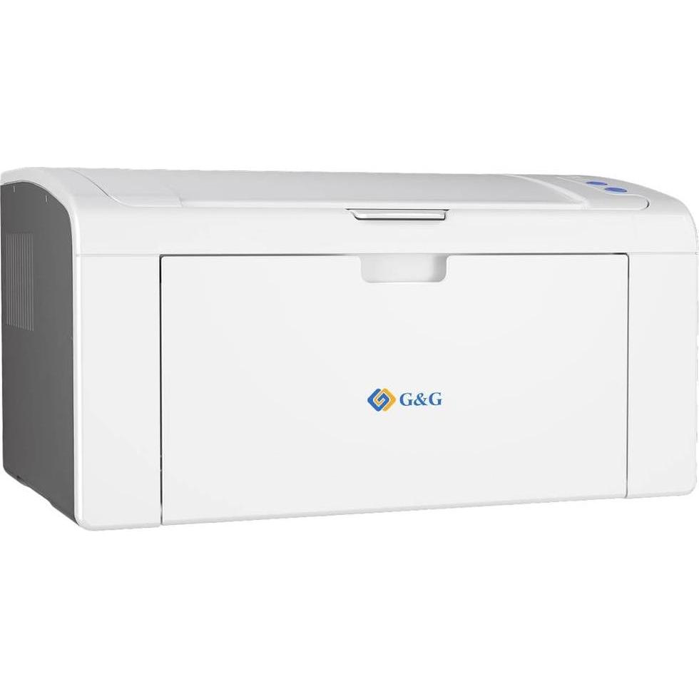 Thumbnail - G&G Laserdrucker P2022W weiss/anthrazit (Laser, Schwarz-Weiss), Drucker, Schwarz