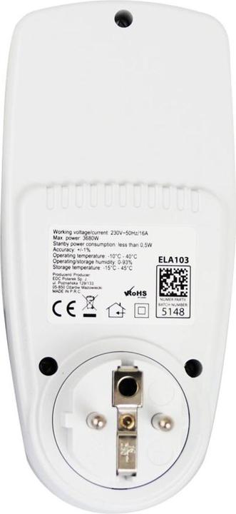 Immagine prodotto Esperanza Contatore di consumo elettrico