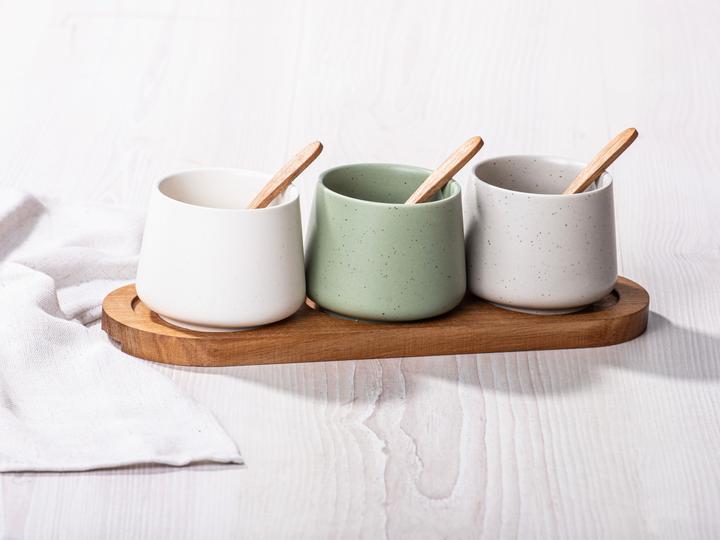 Produktbild Ladelle ELEMENTS Schalen-& Tablettset assortiert 7tlg