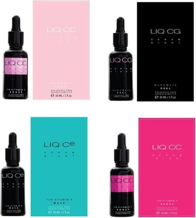 Immagine prodotto LIQ CE Siero Notte 15% Maschera alla Vitamina E 30ml (30 ml)