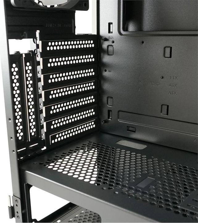 Actual product image Powercolor LC-Power Gaming 804B Obsession X RGB black retail case (ATX, mATX, Mini-ITX)