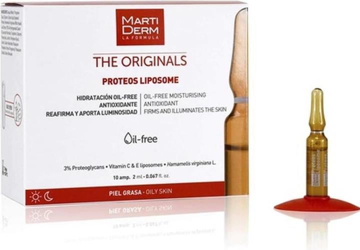 Actual product image Martiderm TH ORIGINALS proteos liposome oil-free ampoules 10 x 2 ml (20 ml)