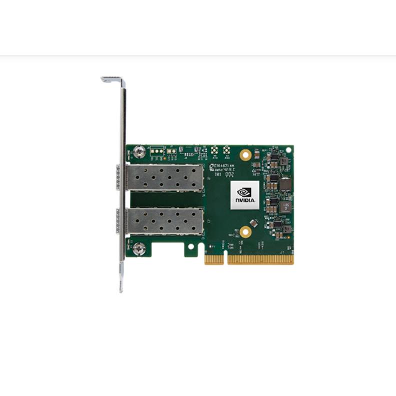 Thumbnail - Mellanox ConnectX-6 Lx MCX631102AN-ADAT (PCI Express 4.0 x 8), Netzwerkkarte, Grün