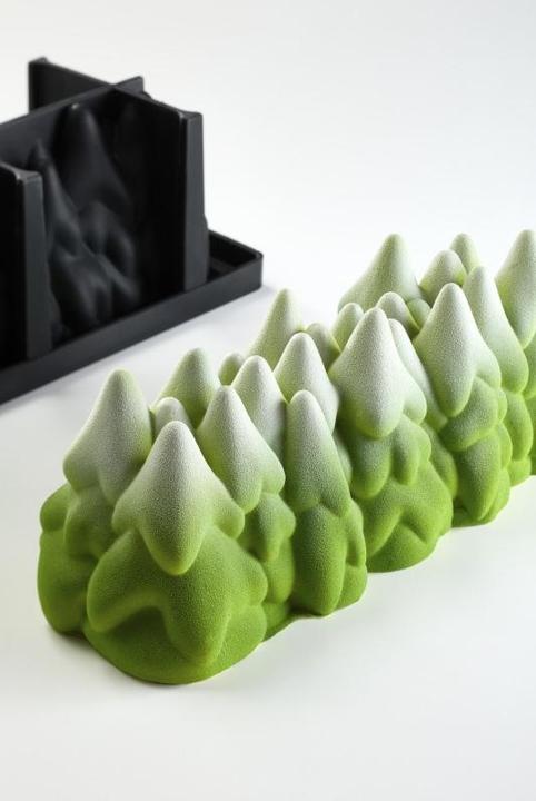 Produktbild Pavoni Silikonform Tannenbaumwald