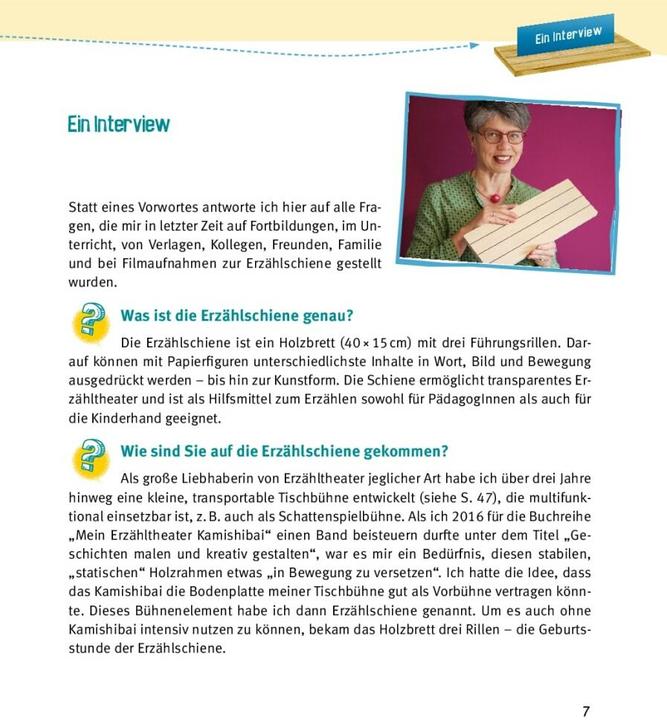 Nährwerte und Zutaten Praxisbuch Erzählschiene. Zum kreativen Erzählen, Spielen und Gestalten (Deutsch, Gabi Scherzer, 2018)
