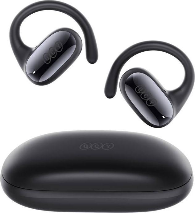 Actual product image QCY T30 Crossky GTR2 Headphones (black) (Digital noise cancellation, 28 h, Wireless)
