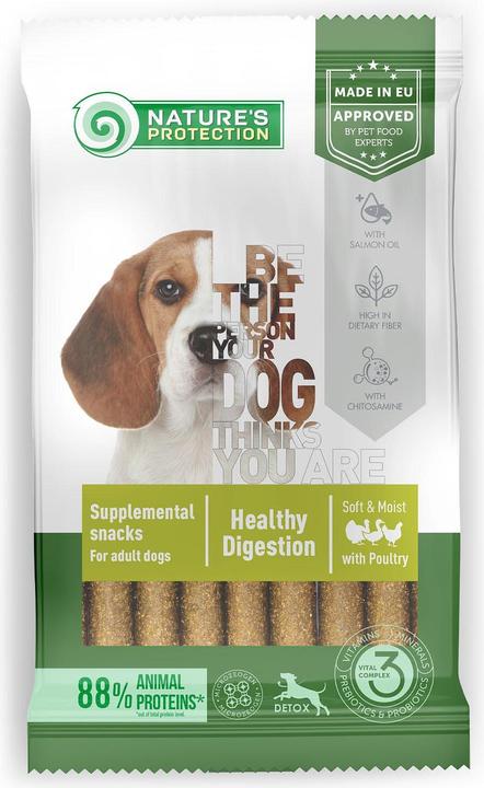 Nature Die Nahrungsergänzungssnacks „Healthy Digestion“, 150g (Adult, 40 Stk., 150 g)