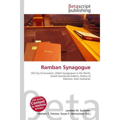 Ramban Synagogue, Sachbücher
