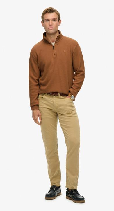 Image du produit Superdry Pull côtelé à col zippé (M)