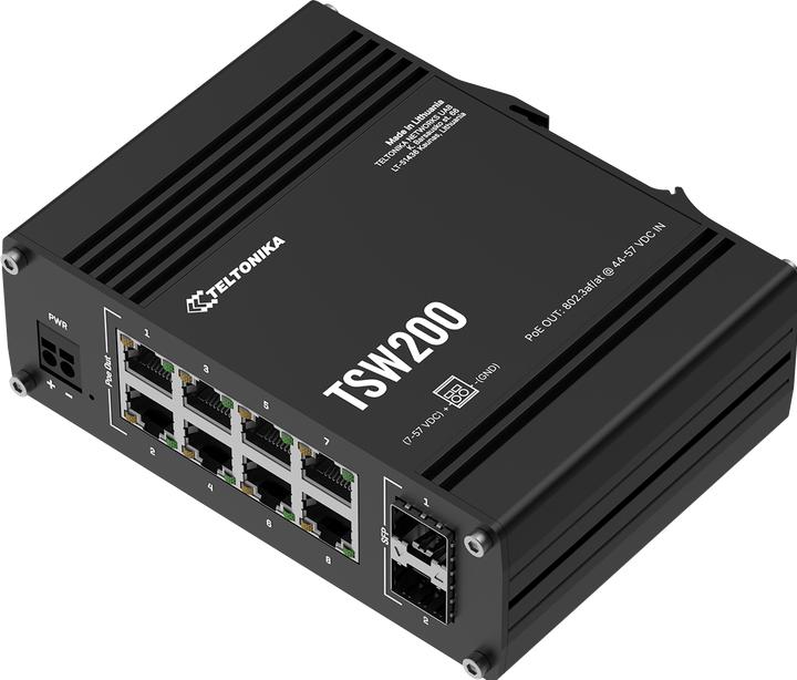 Immagine prodotto Teltonika TSW200 PoE+ switch x8 (10 porte)