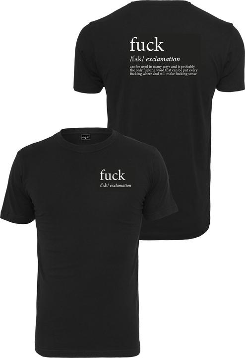 Actual product image Mister Tee FCK Tee - 7266 (5XL)