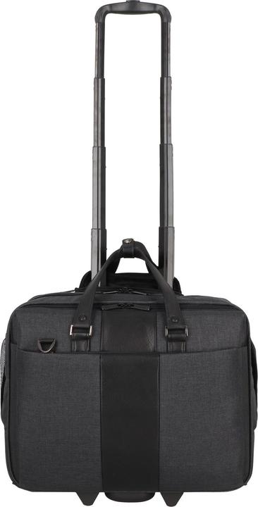 Produktbild Dermata Business Laptop Trolley Canvas 3497CV Zwart (32 l)