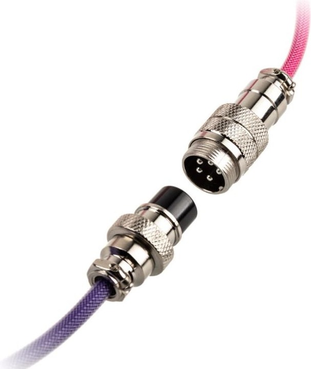 Immagine prodotto Ducky Cavo a spirale Premicord Joker, da USB tipo C a tipo A (1.80 m, USB 2.0)