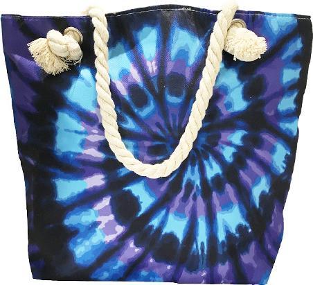 Actual product image Bekos Batik - Shopper with cord handles - In the deep mee