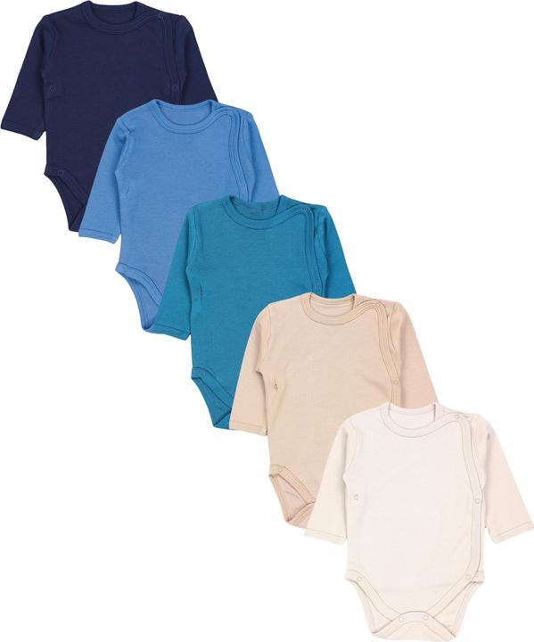Dunkelblau, Dunkelgrün, Hellbeige, Tofu