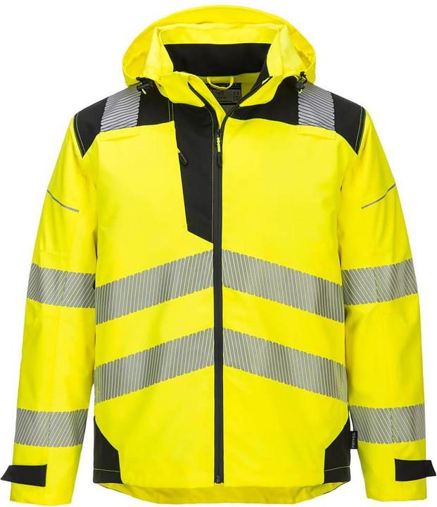 Produktbild Portwest Mens PW3 Extreme Hi-Vis Waterproof Jacket (3XL)
