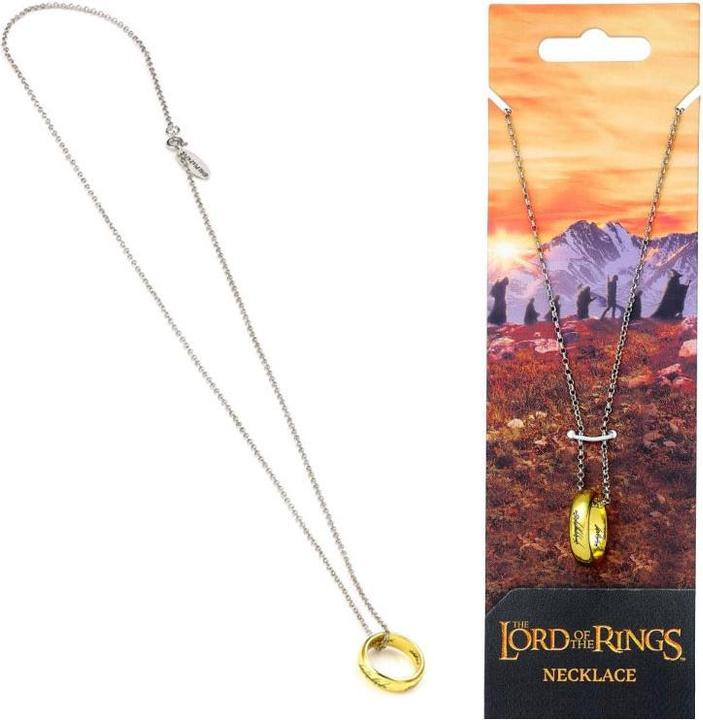 Produktbild Le Seigneur des Anneaux - Collier l'anneau unique (Polyester, Zink)