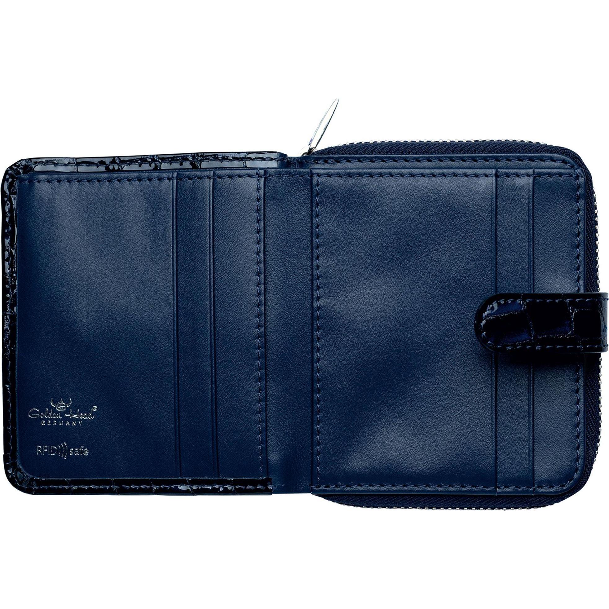 Thumbnail - Golden Head, Damen, Portemonnaie, Geldbörse Cayenne RFID Protect 1006, Blau