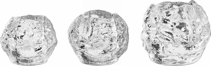 Kosta Boda Snowball Teelichthalter (3 x)
