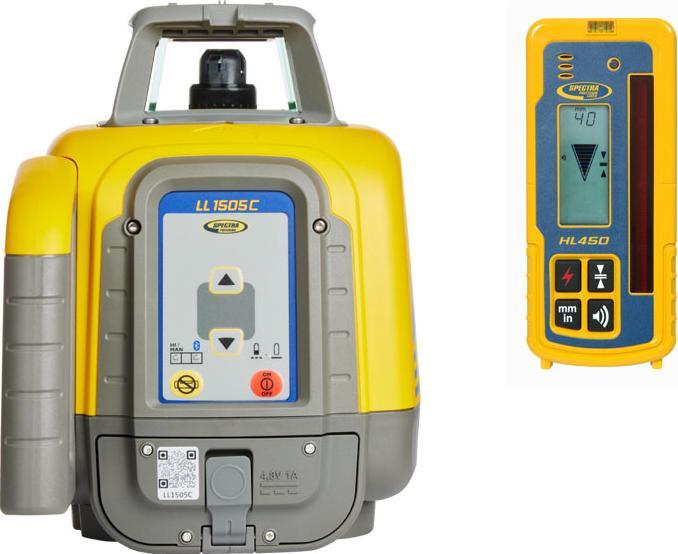 Actual product image Spectra Physics 603423 LL1505C Baulaser mit HL450 Handempfänger