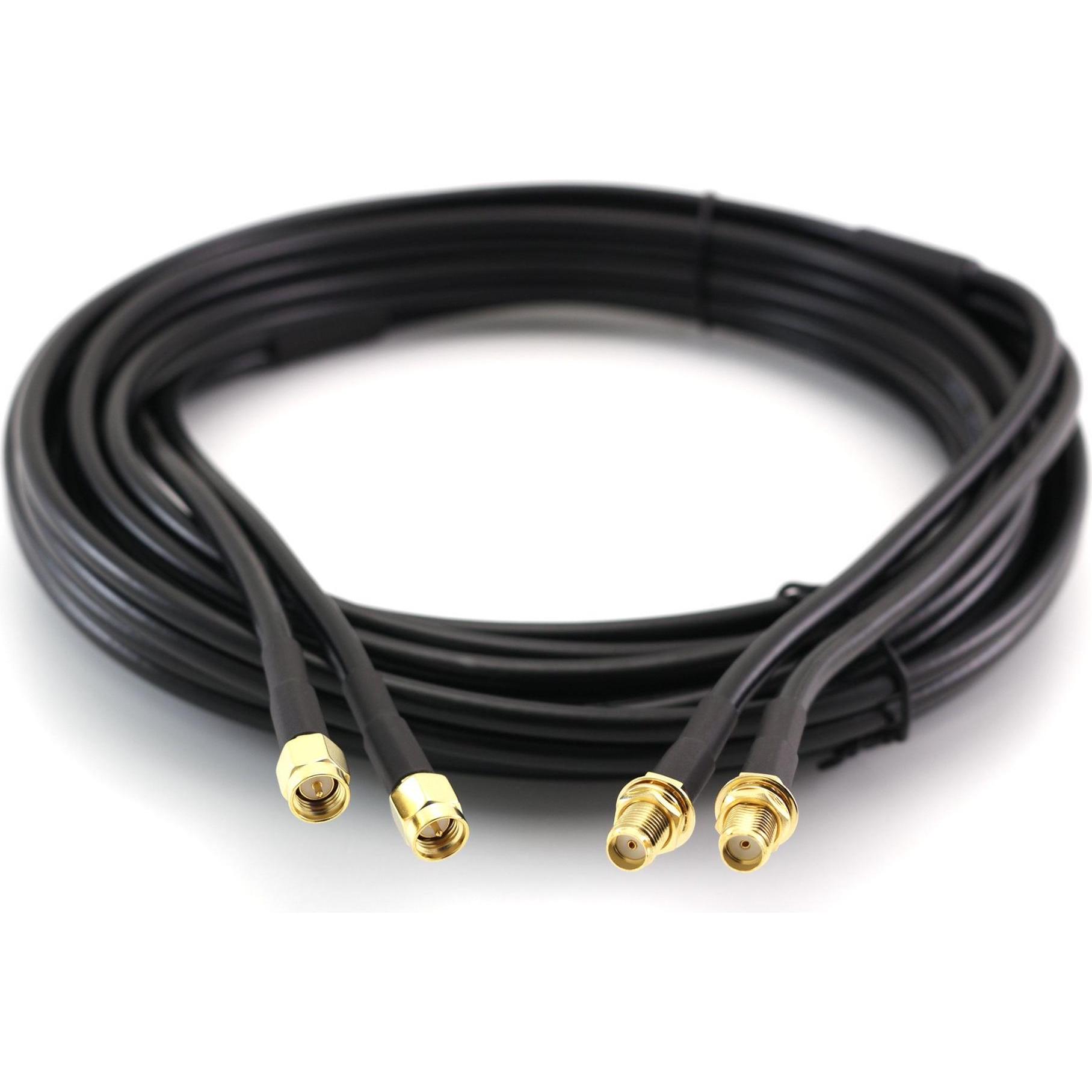 OEM Cavo coassiale SMA maschio / SMA femmina duplex CC-SM-SF-5-D (Cavi antenna), Cavo antenna