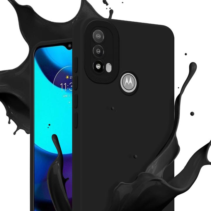 Produktbild Cadorabo Hülle für Motorola MOTO E20 im TPU Fluid LM162 Style (Motorola Moto E20)