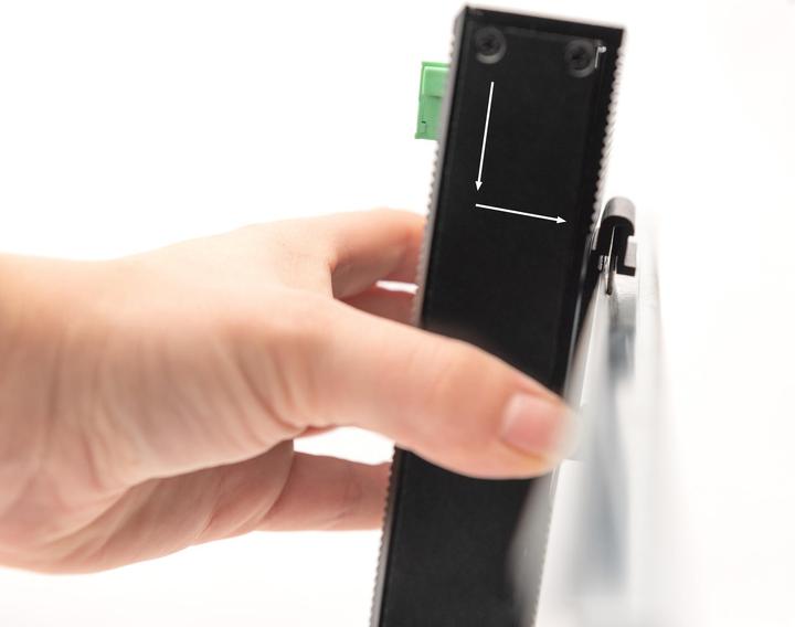 Immagine prodotto Digitus Gigabit Flat Switch industriale, 8 porte (8 porte)