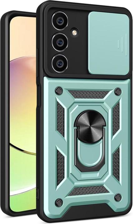 Techsuit - CamShield Series - Samsung Galaxy M55 - Green (Samsung Galaxy M55)