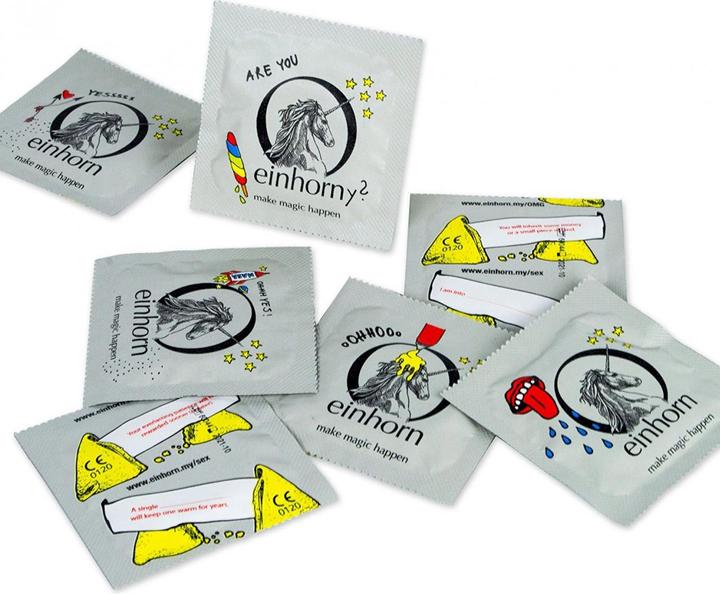 Produktbild Einhorn Condoms Rückkehr der Spermamonster (7 Stk.)