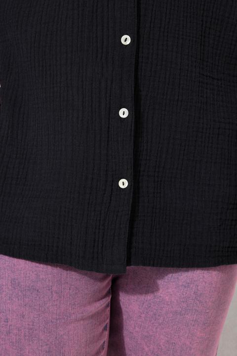 Produktbild Angel of Style Bluse, oversized, Musselin, Langarm (42)
