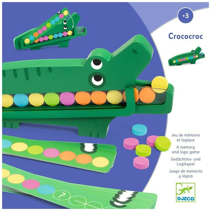 Djeco Crococroc (German, French, Italian, English)