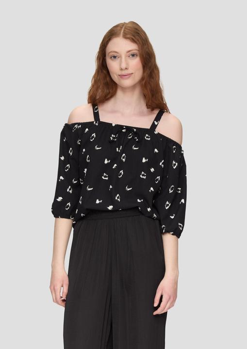 Image du produit s.Oliver Bluse Bluse mit Off-Shoulder-Ausschnitt (42)