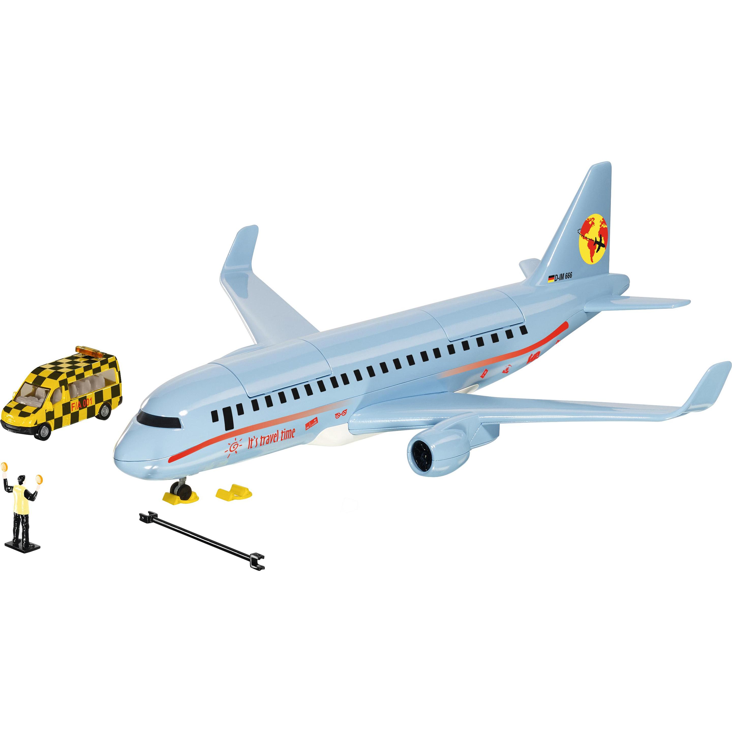 Siku Verkehrsflugzeug mit Zubehör (5402)