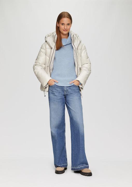 Produktbild S.Oliver Strickpullover Oversized Pullover mit Rollkragen (46)