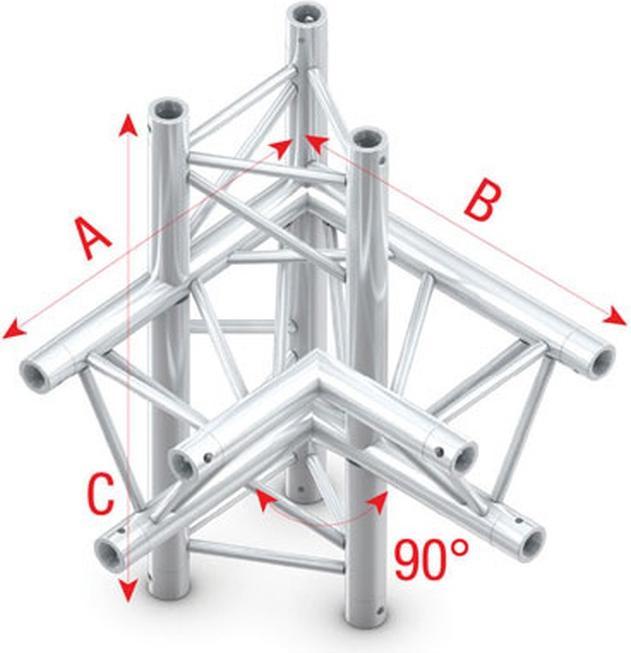 Produktbild Showtec T-Stück