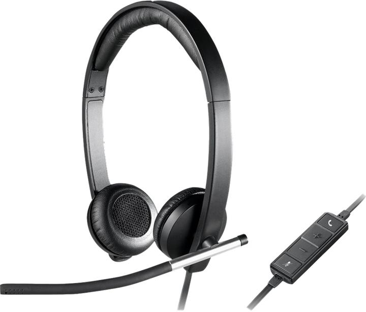 Image du produit Logitech H650e (Filaire, USB-A, Skype)