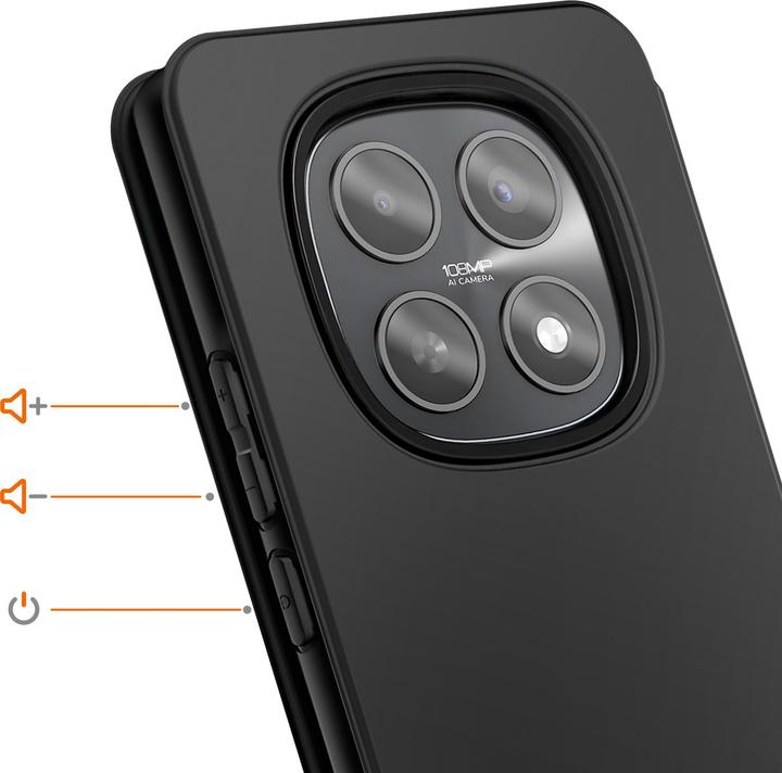 Produktbild Xiaomi Etui mit Kartenfach & Handschlaufe Redmi Note 15 4G / 5G (Xiaomi Redmi Note 15 Pro 4G)