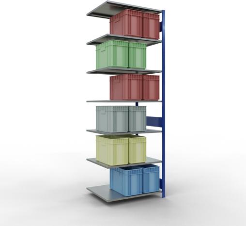Image du produit Schulte Lagertechnik Système enfichable Élément suivant MULTIplus150 avec traverse de longueur