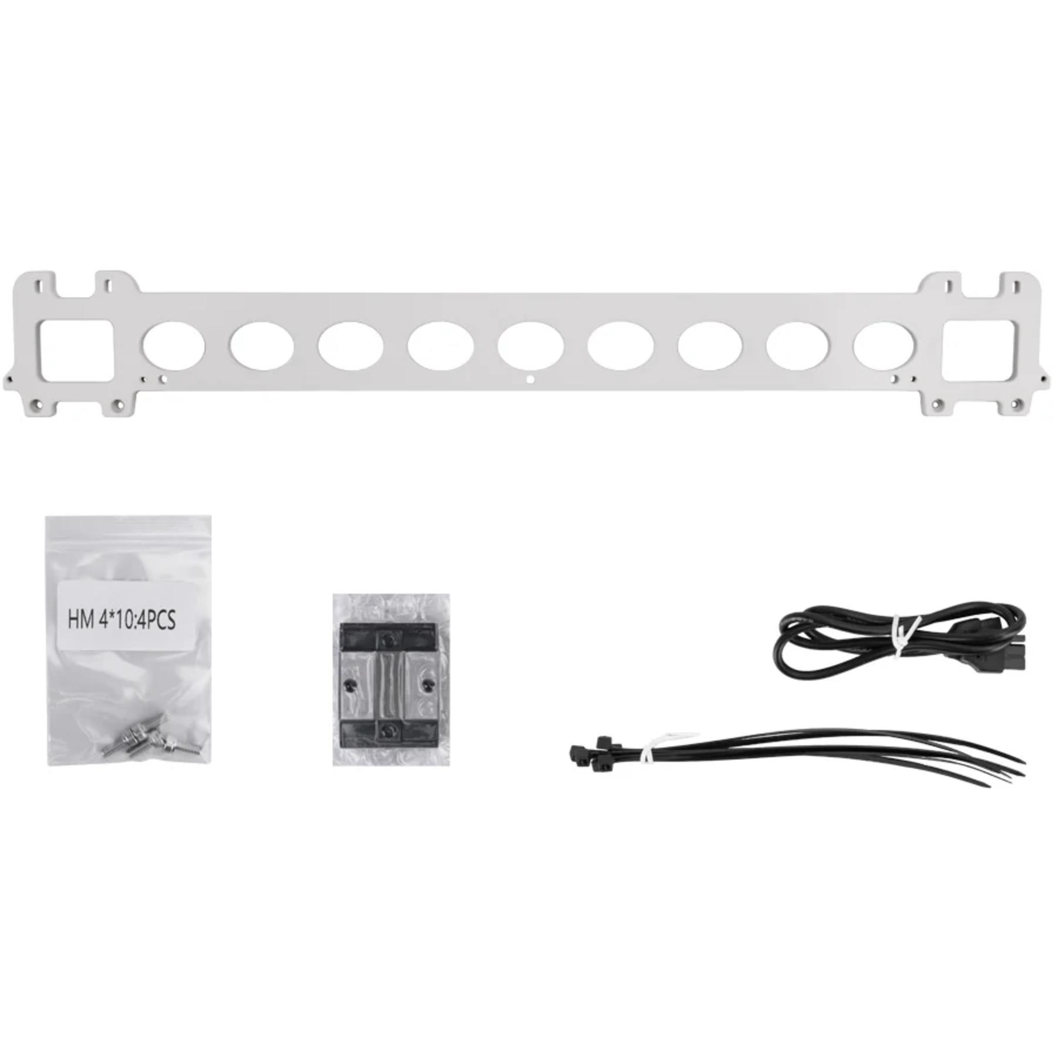 Elegoo OrangeStorm Giga Dual Printhead Mounting Plate (Testina di stampa), Accessori per stampante 3D