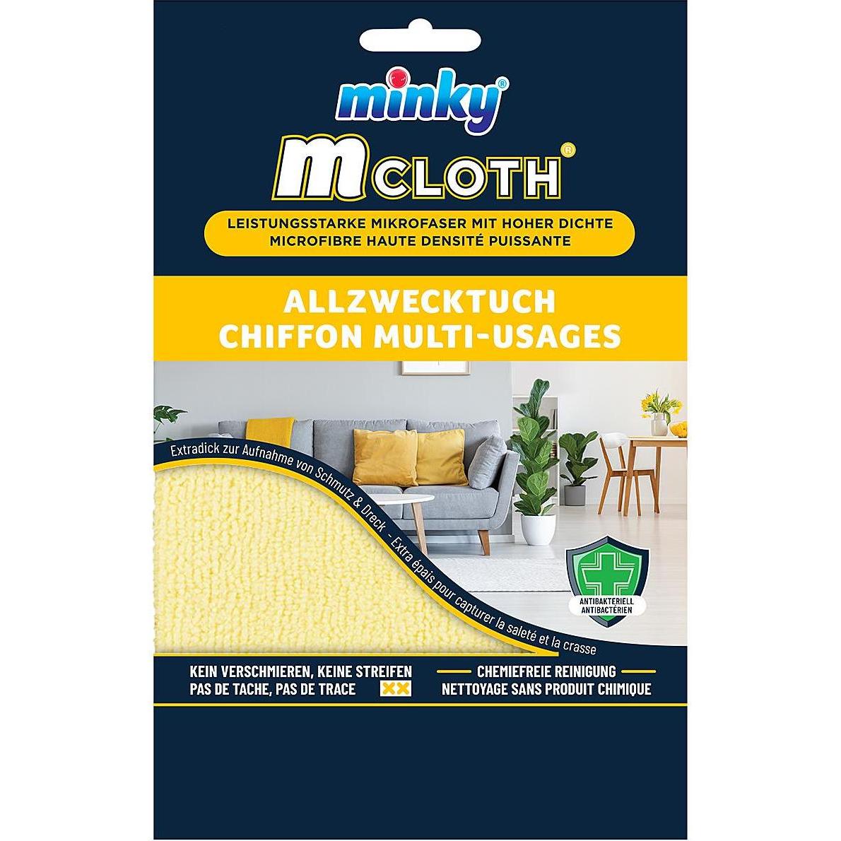 Thumbnail - 9x Mikrofaser Reinigungstuch, Reinigungsutensil, Gelb