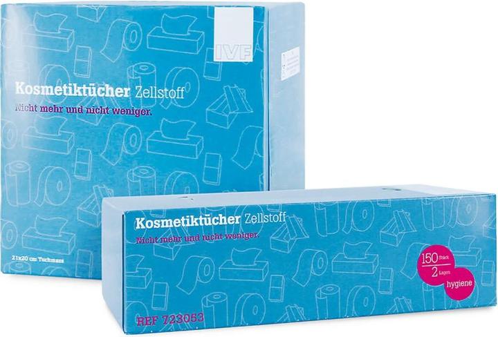 Actual product image IVF Hartmann Cosmetic tissues cellulose 2 ply