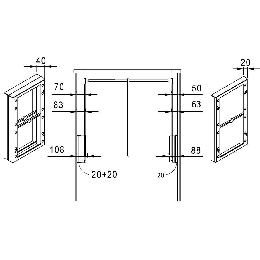 Thumbnail - Servetto, Möbelausstattung, Distanzstücke (1 Stk.)