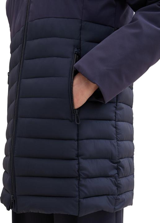 Produktbild Tom Tailor Giacca a Vento Trapuntata Ibrida con Cappuccio (M)