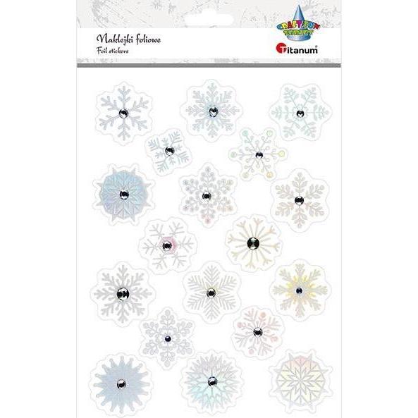 Panorama, Sticker, Weihnachts-Glitzerpapier-Sticker-Mix