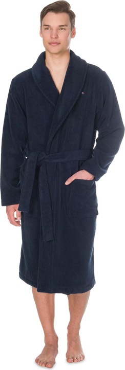 Produktbild Tommy Hilfiger Bademantel "Icon" Navy (XL)