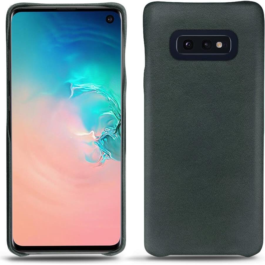 Noreve Lederschutzhülle (Samsung Galaxy S10e), Smartphone Hülle, Blau